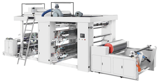 Máquina de impressão flexográfica LQ-YS com 2/4/6 cores embutidas